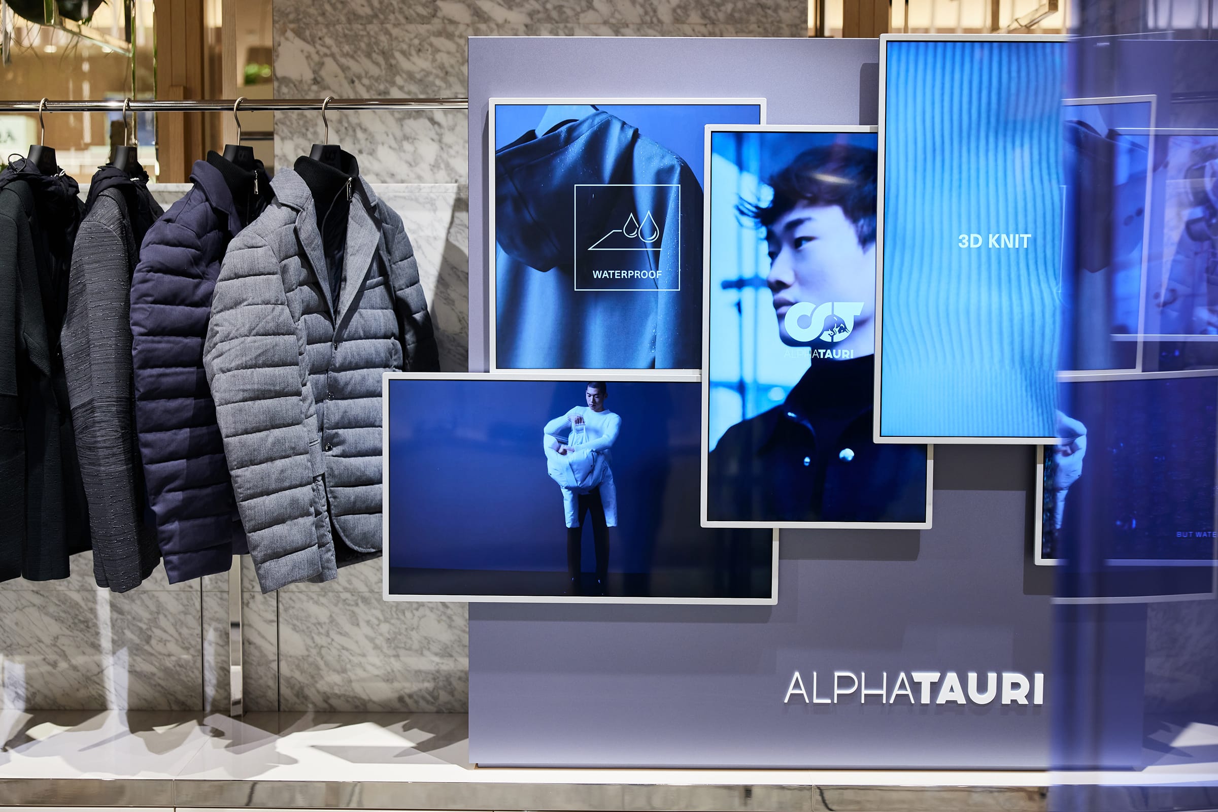 ALPHATAURI POPS UP AT ISETAN MEN'S